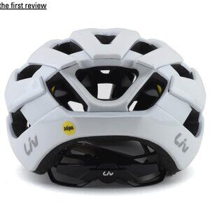 LIV REV PRO MIPS HELMET (GLOSS METALLIC WHITE) (L) NWOT